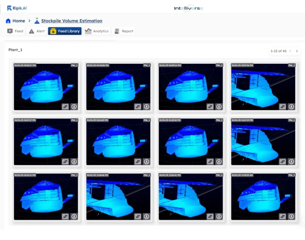 stockpile management system