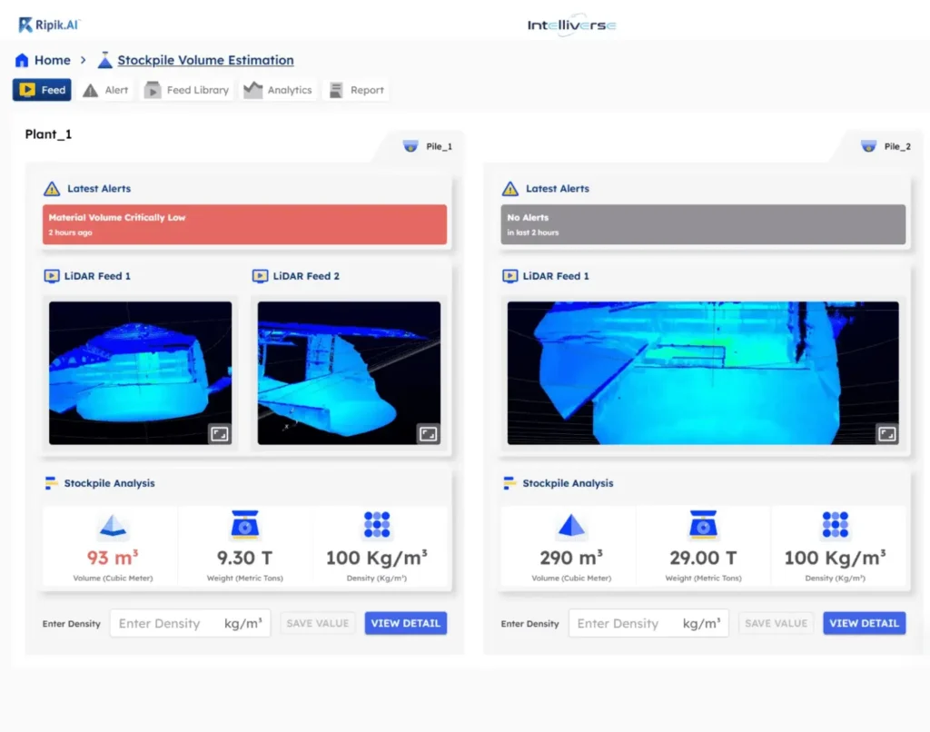 stockpile management system