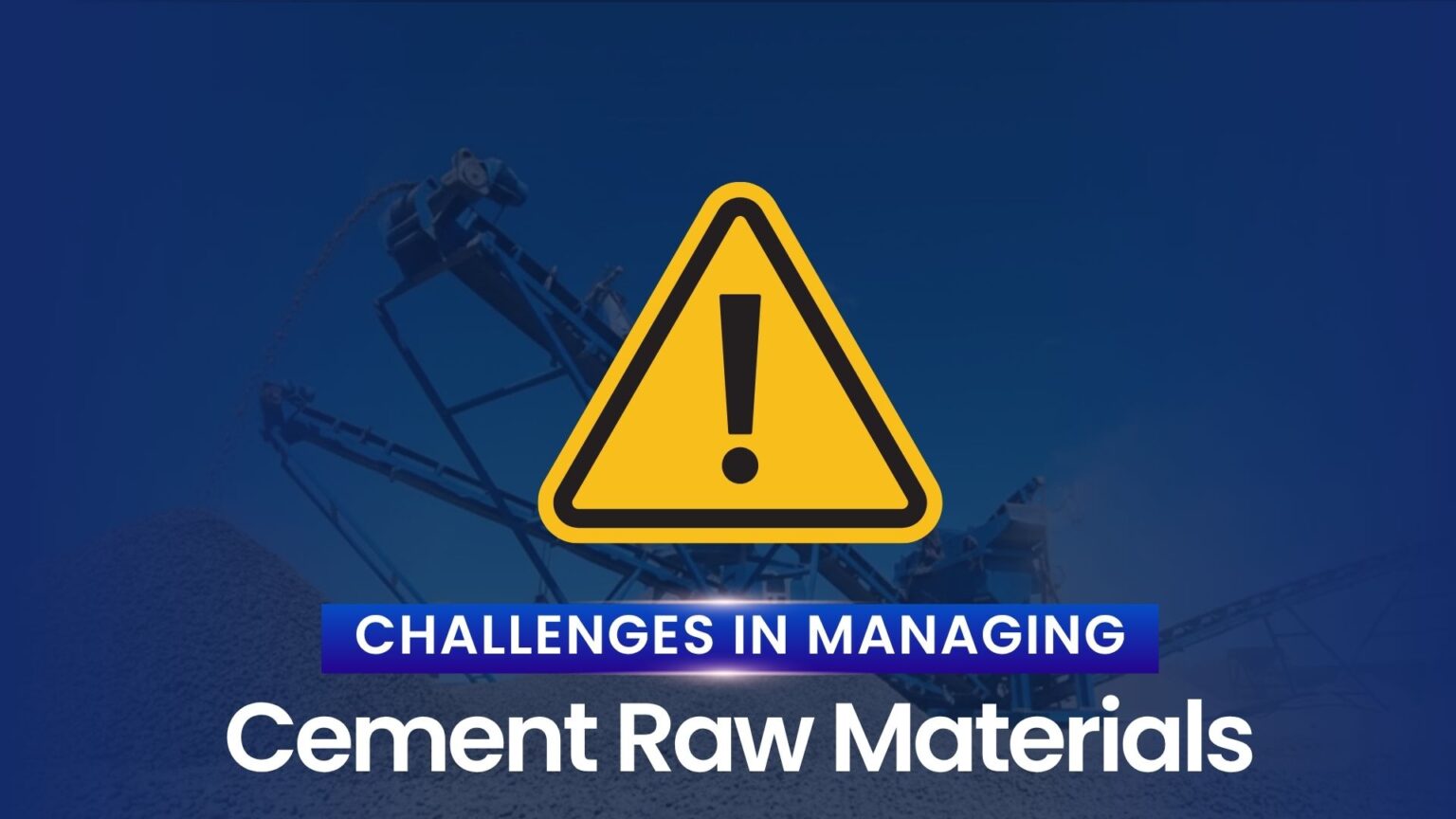 Optimize Cement Manufacturing Raw Materials with AI