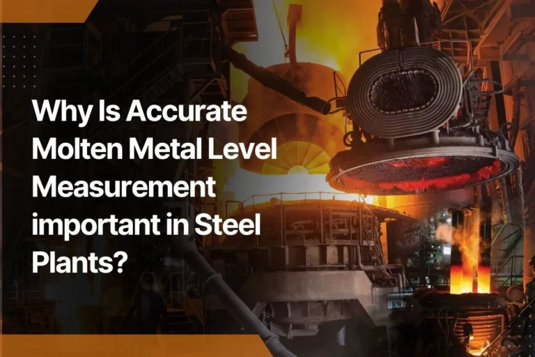 molten metal level measurement