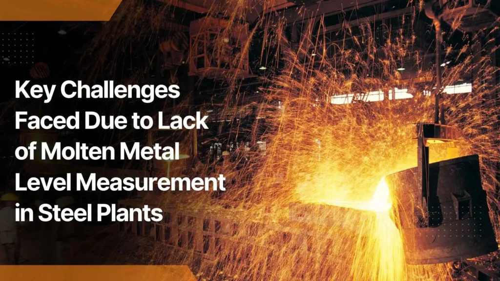 molten metal level measurement