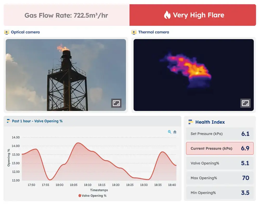 flare monitoring