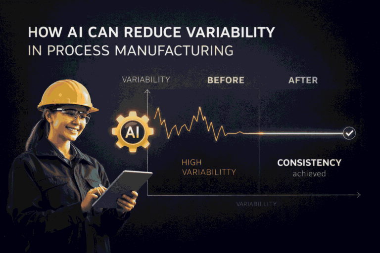 AI-driven consistency in manufacturing processes
